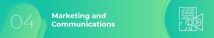 Salesforce for nonprofits is good for marketing and communications..
