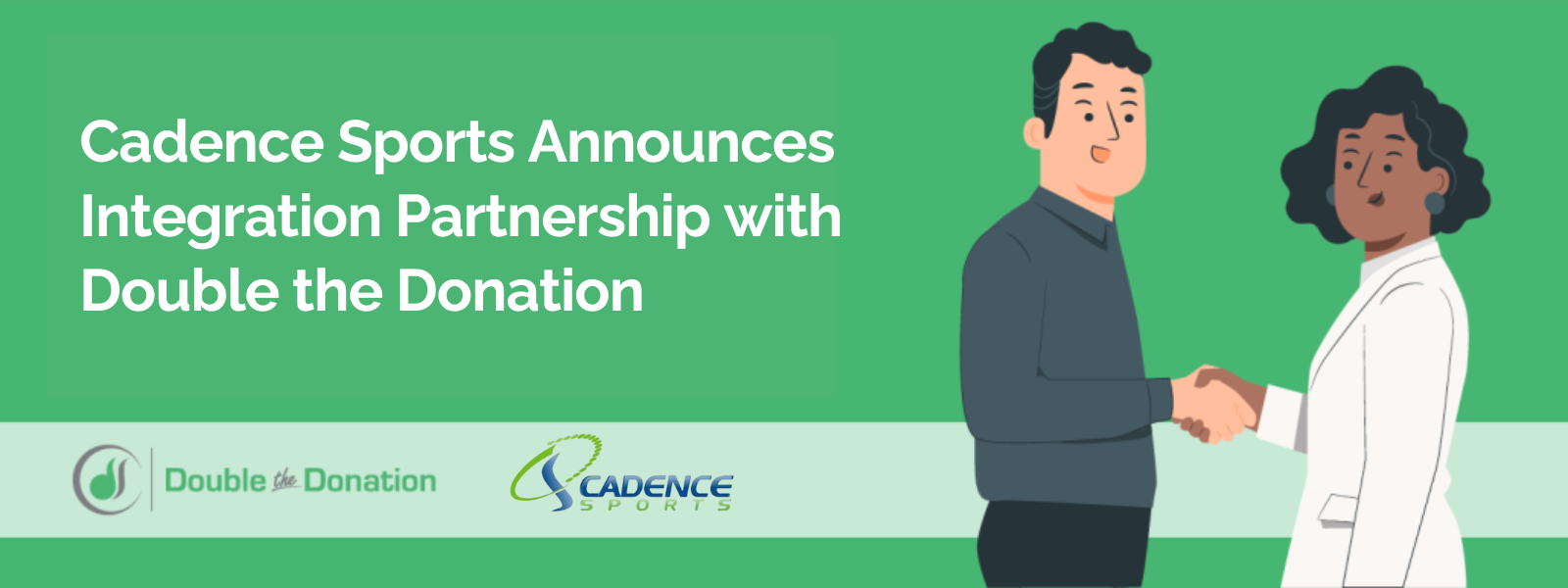 Cadence Sports Announces Integration Partnership with Double the Donation